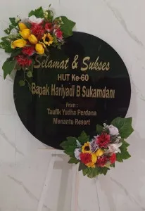Papan Akrilik Ucapan Ulang Tahun Limo